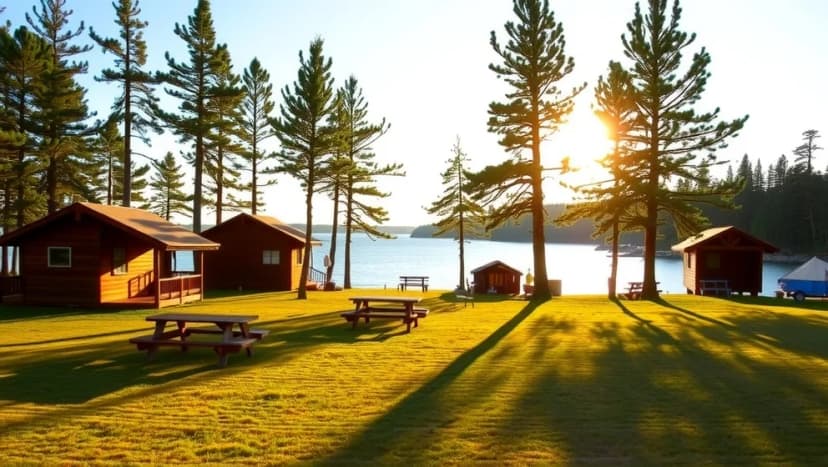 Årjäng Camping & Stugor Sommarvik för en perfekt sommarvi...