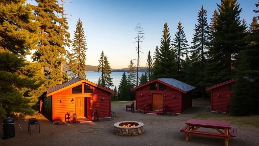 Billingens stugby och camping för familjer