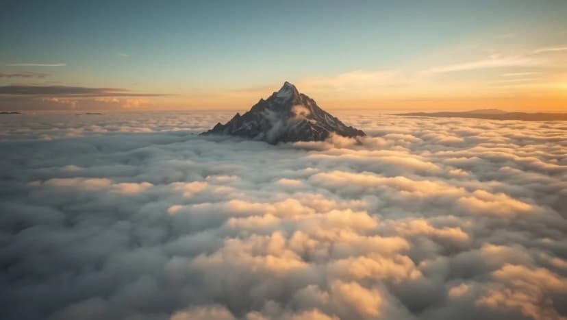 En vandring bland molnen väntar dig
