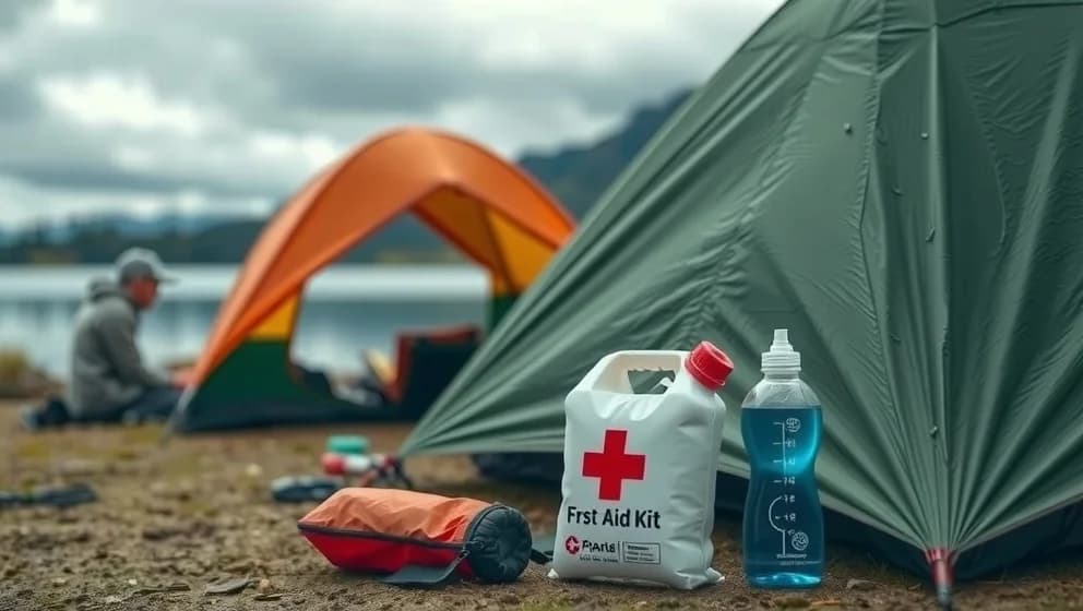 Eva Böda Camping sjuk från vattnet